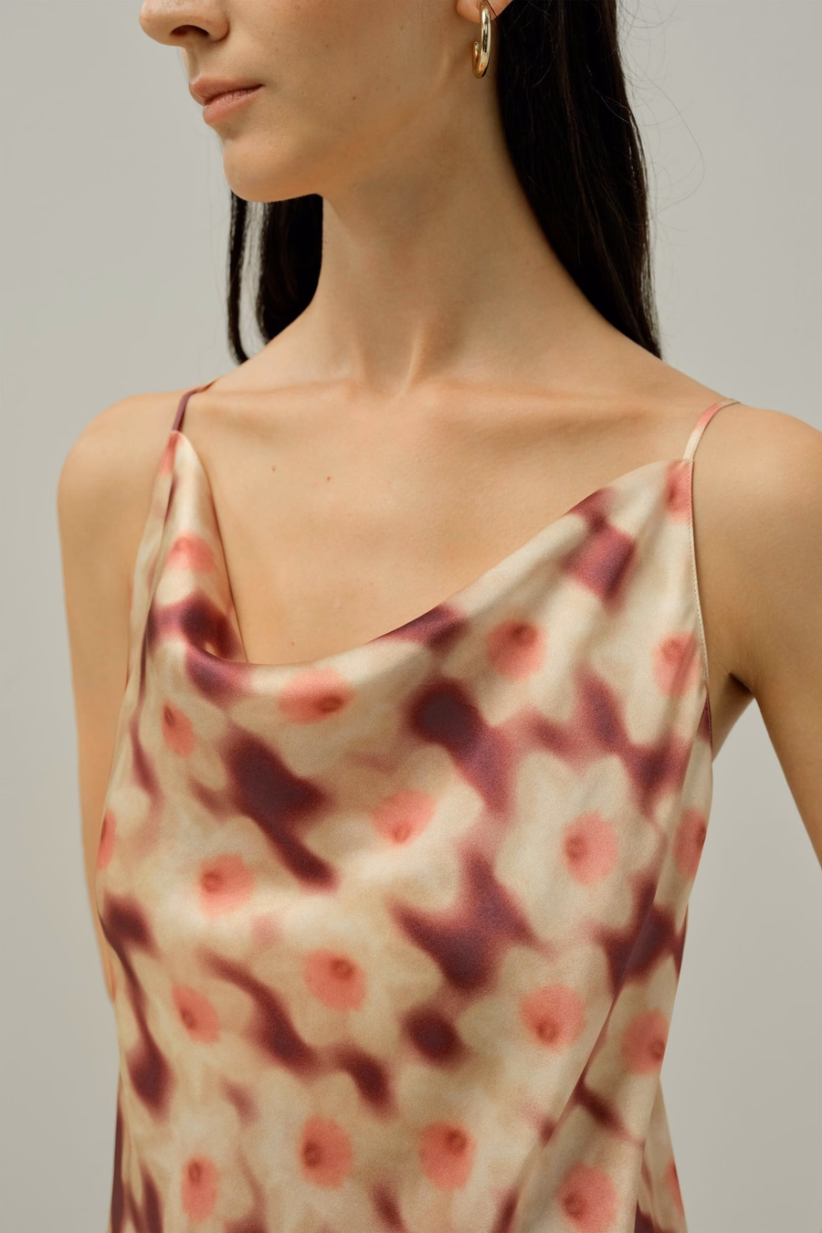 Robe droite à imprimé jonquille - Fabriquée avec du Liberty Fabric