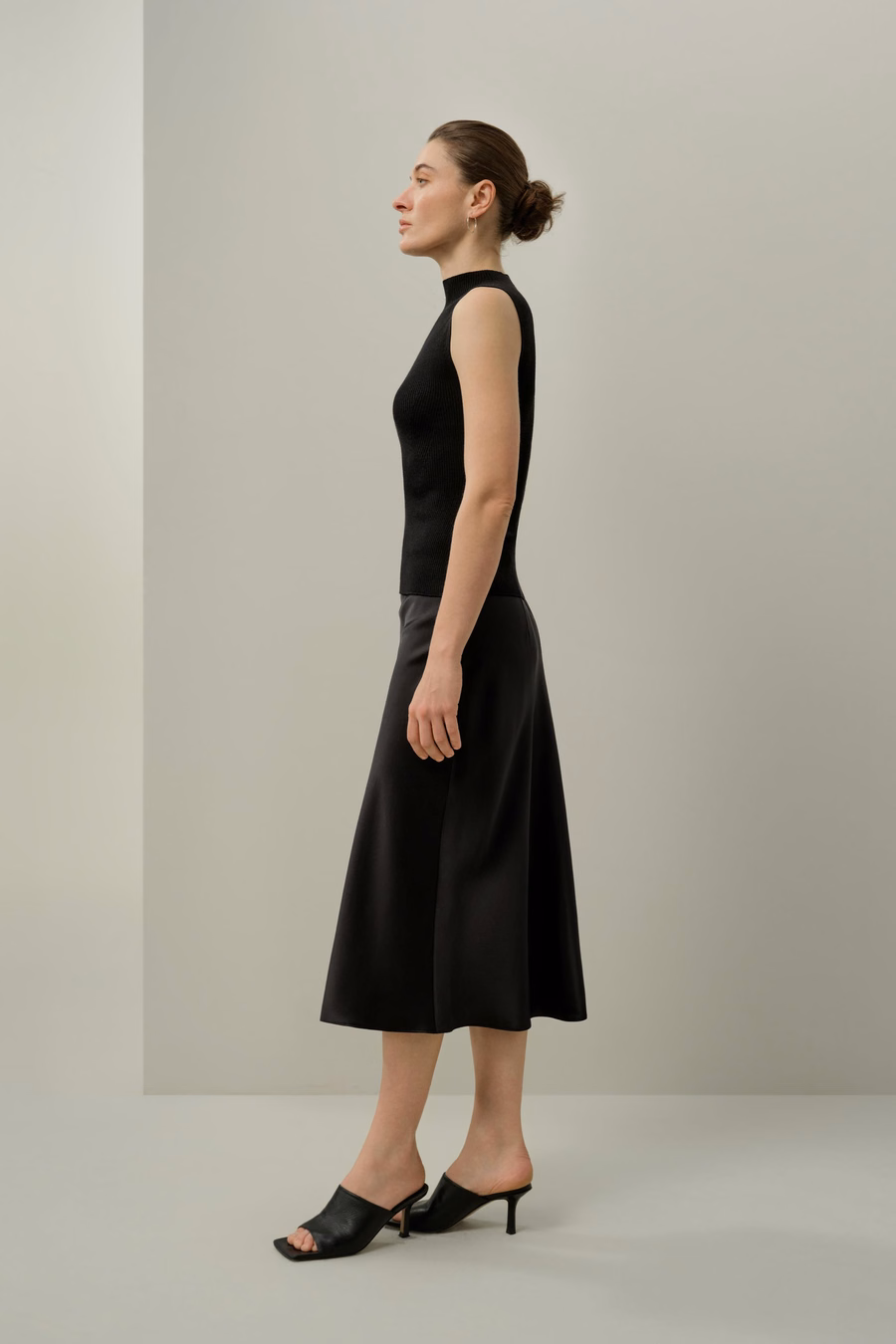 Gilet en laine lavable tricoté sans couture