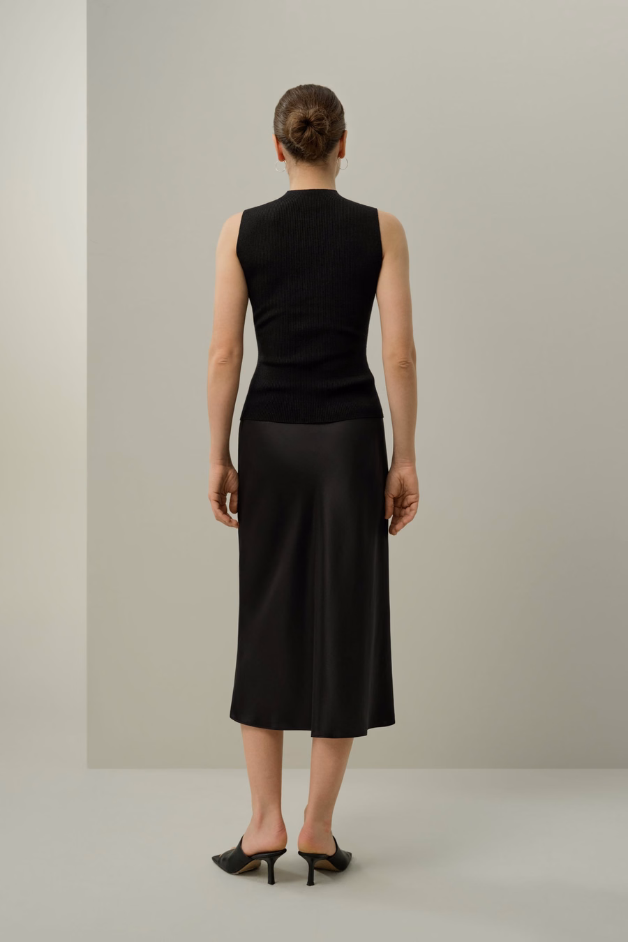 Gilet en laine lavable tricoté sans couture