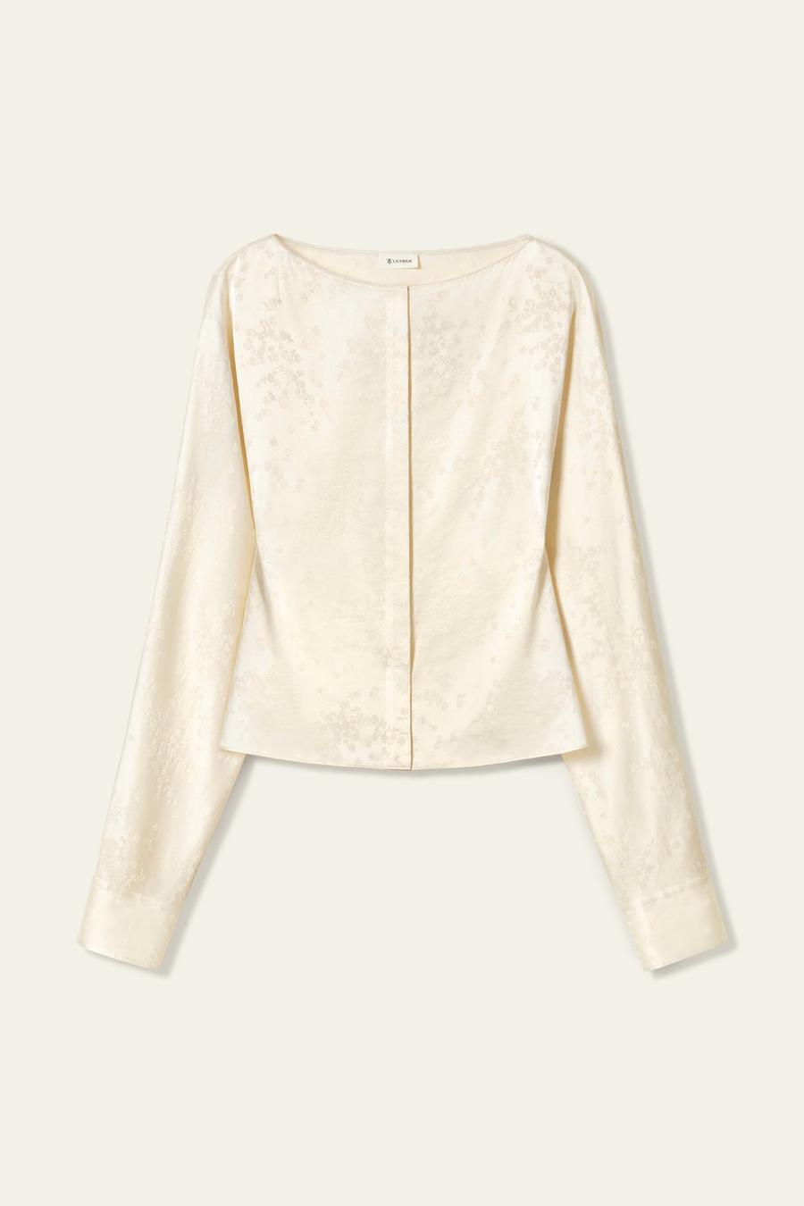 Blouse en soie jacquard YING