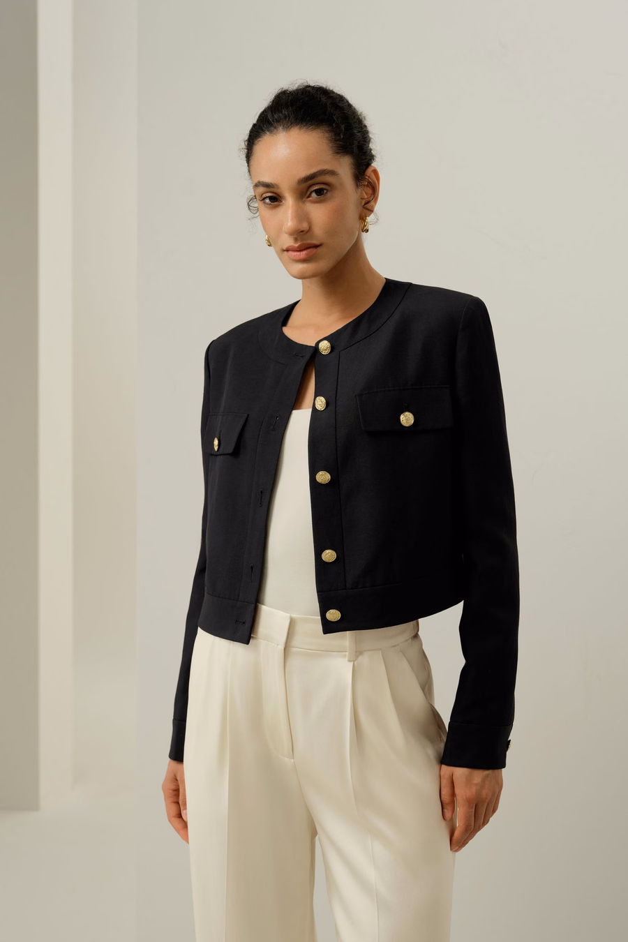 Veste Mara en Soie-Lin