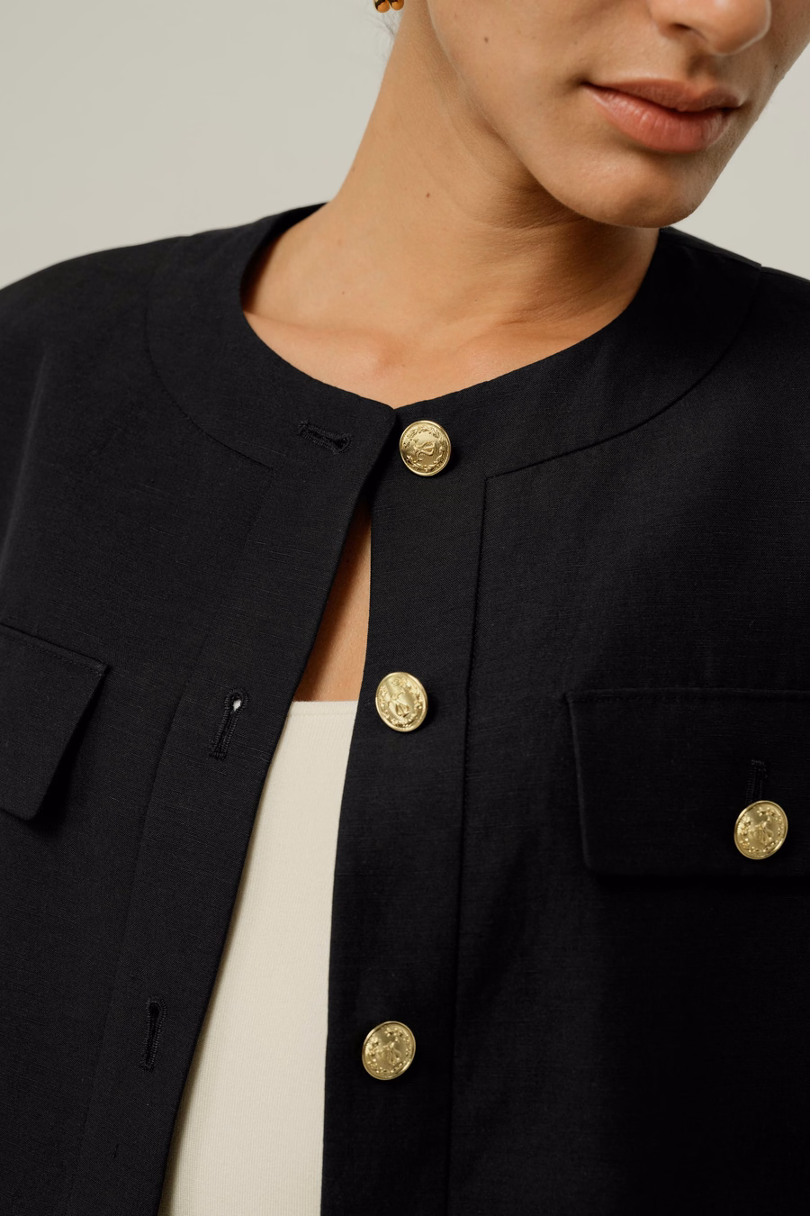 Veste Mara en Soie-Lin
