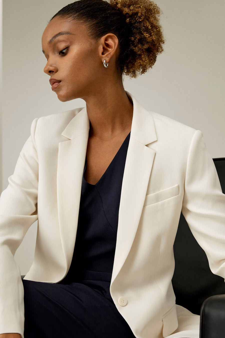 Veste en soie élégante
