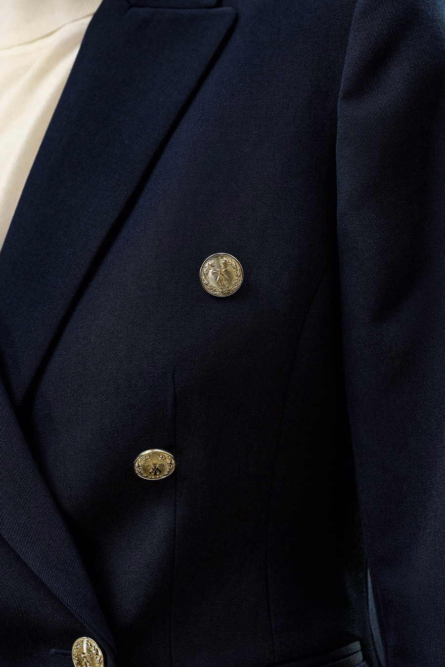 Blazer croisé tout en élégance