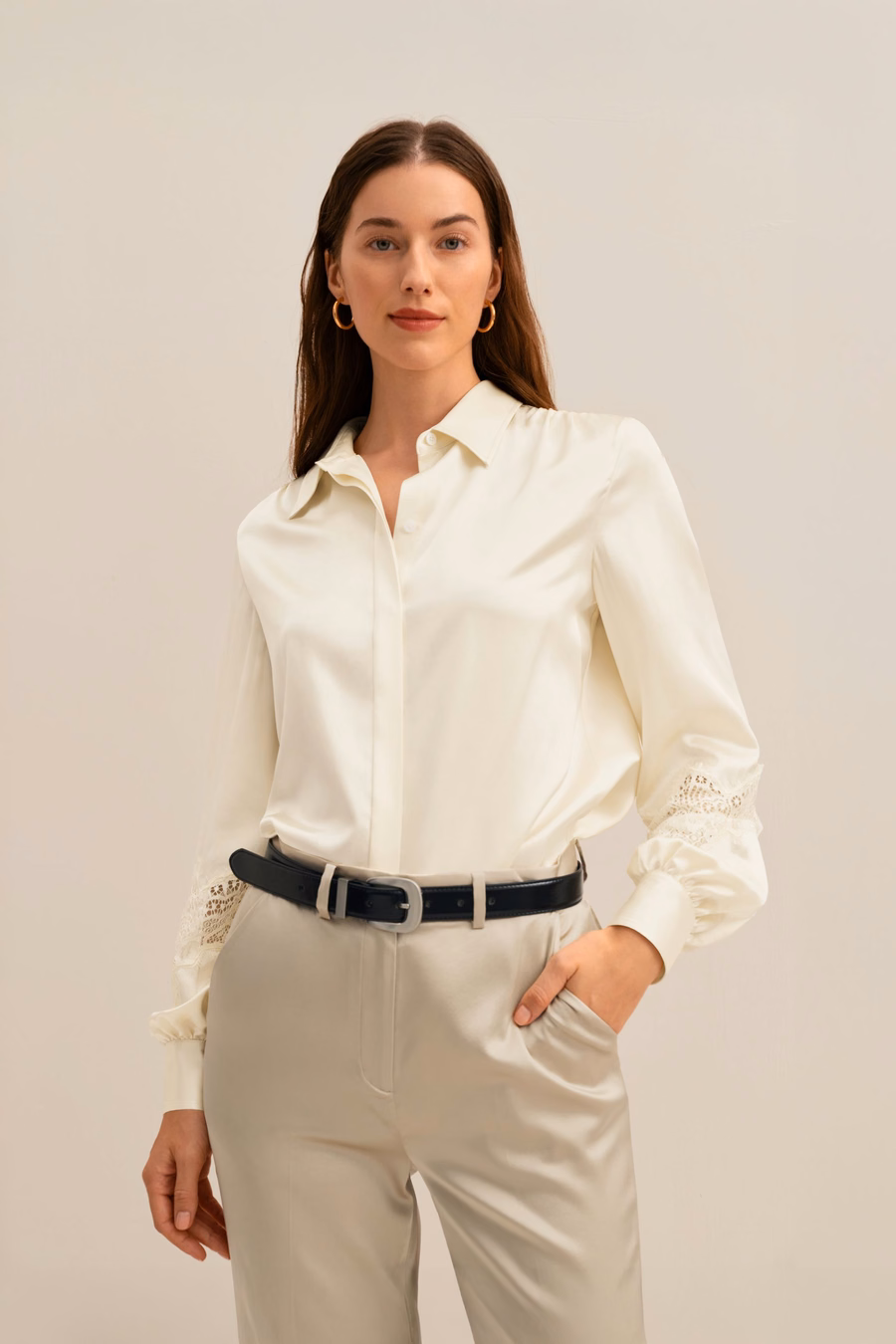 Blouse en dentelle Armeria