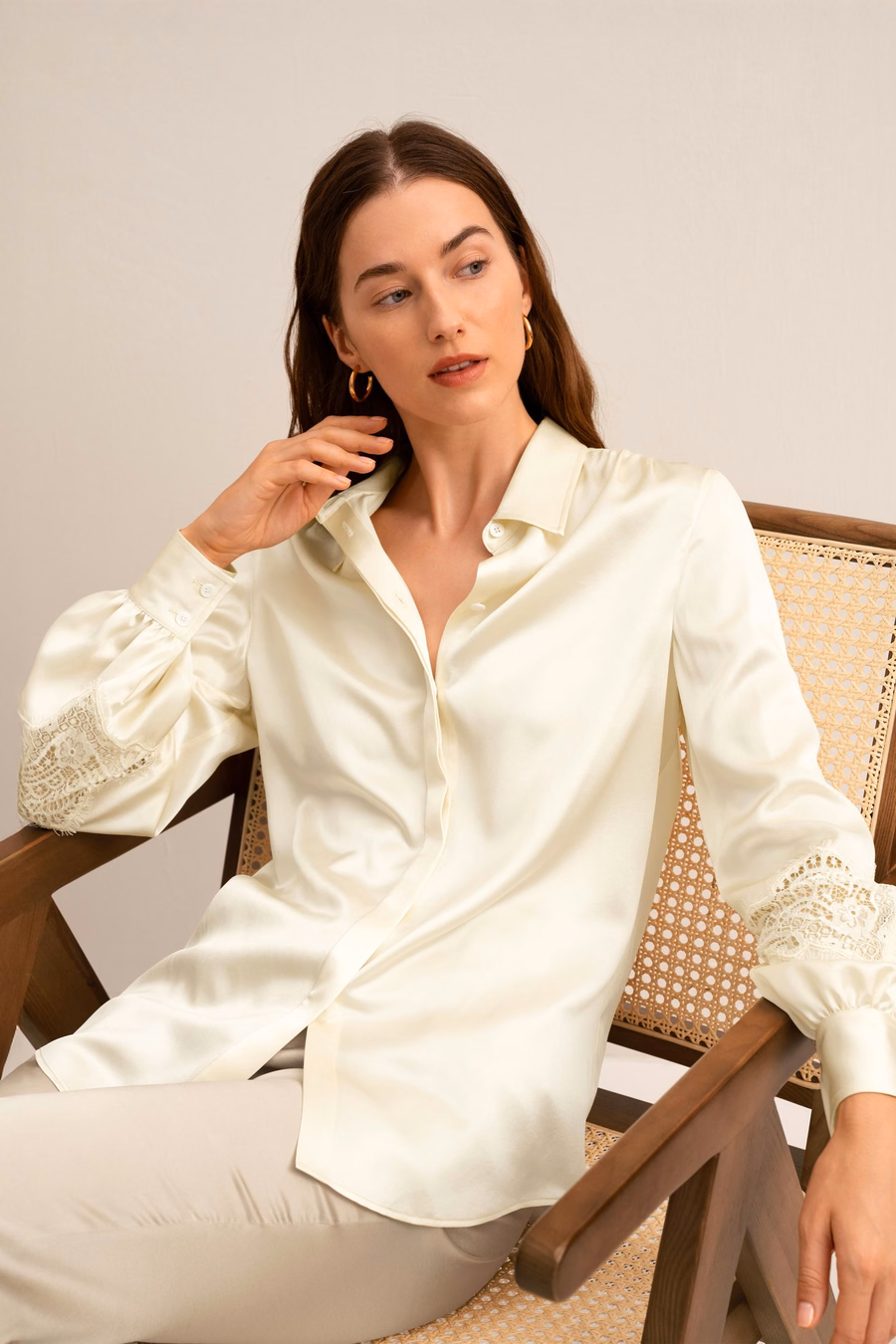 Blouse en dentelle Armeria