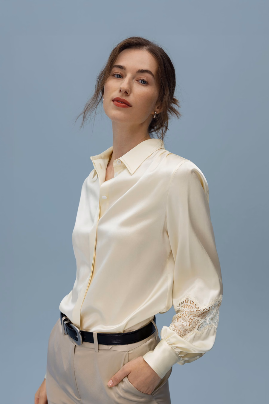 Blouse en dentelle Armeria