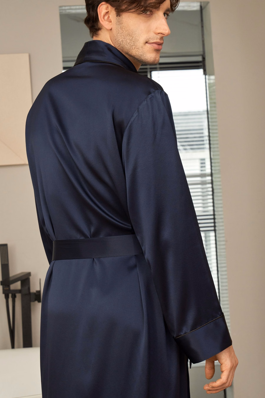 Robe en soie longue Contra