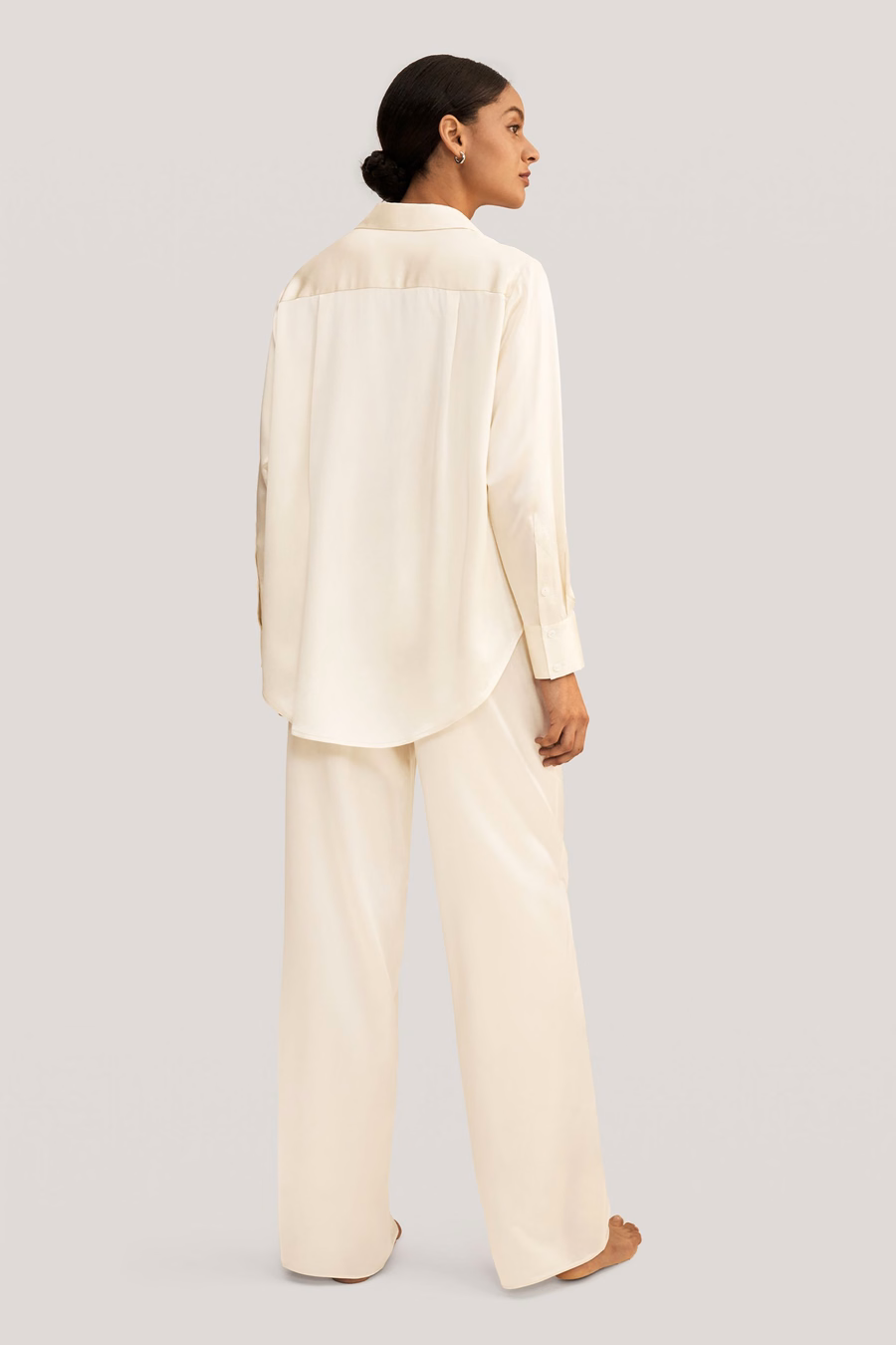 Pyjama en soie Viola oversize pour femmes