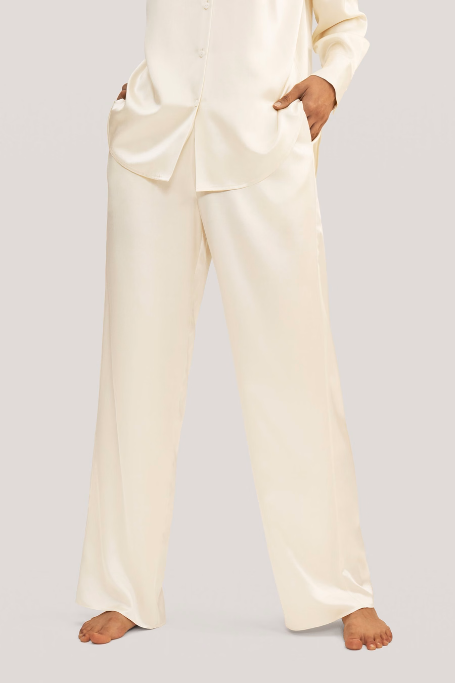 Pyjama en soie Viola oversize pour femmes