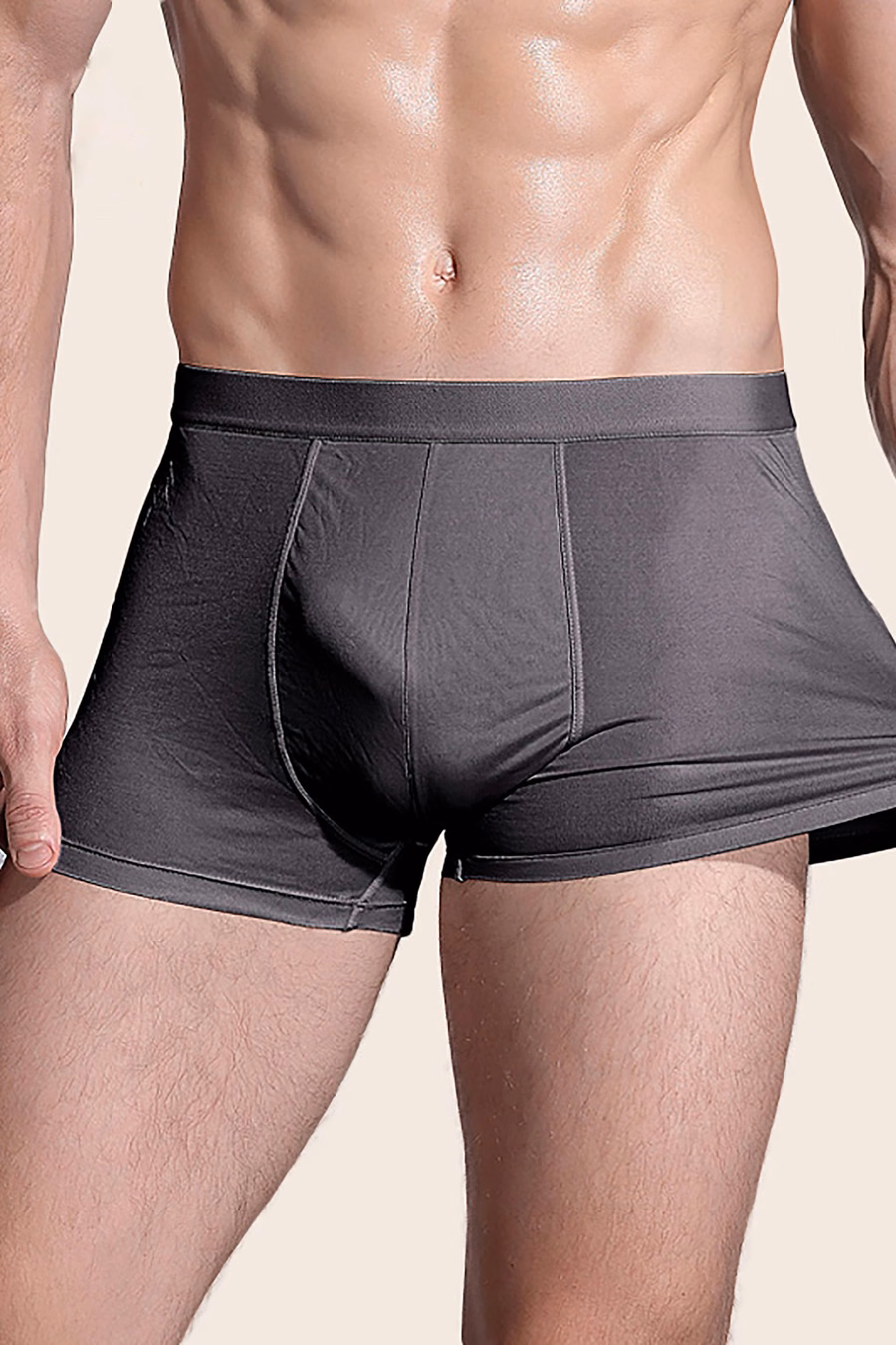 Boxer Ultra Doux et Confortable en Soie pour Hommes
