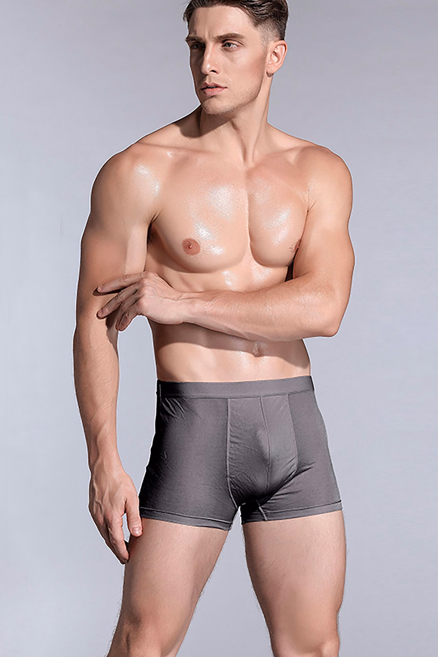 Boxer Ultra Doux et Confortable en Soie pour Hommes