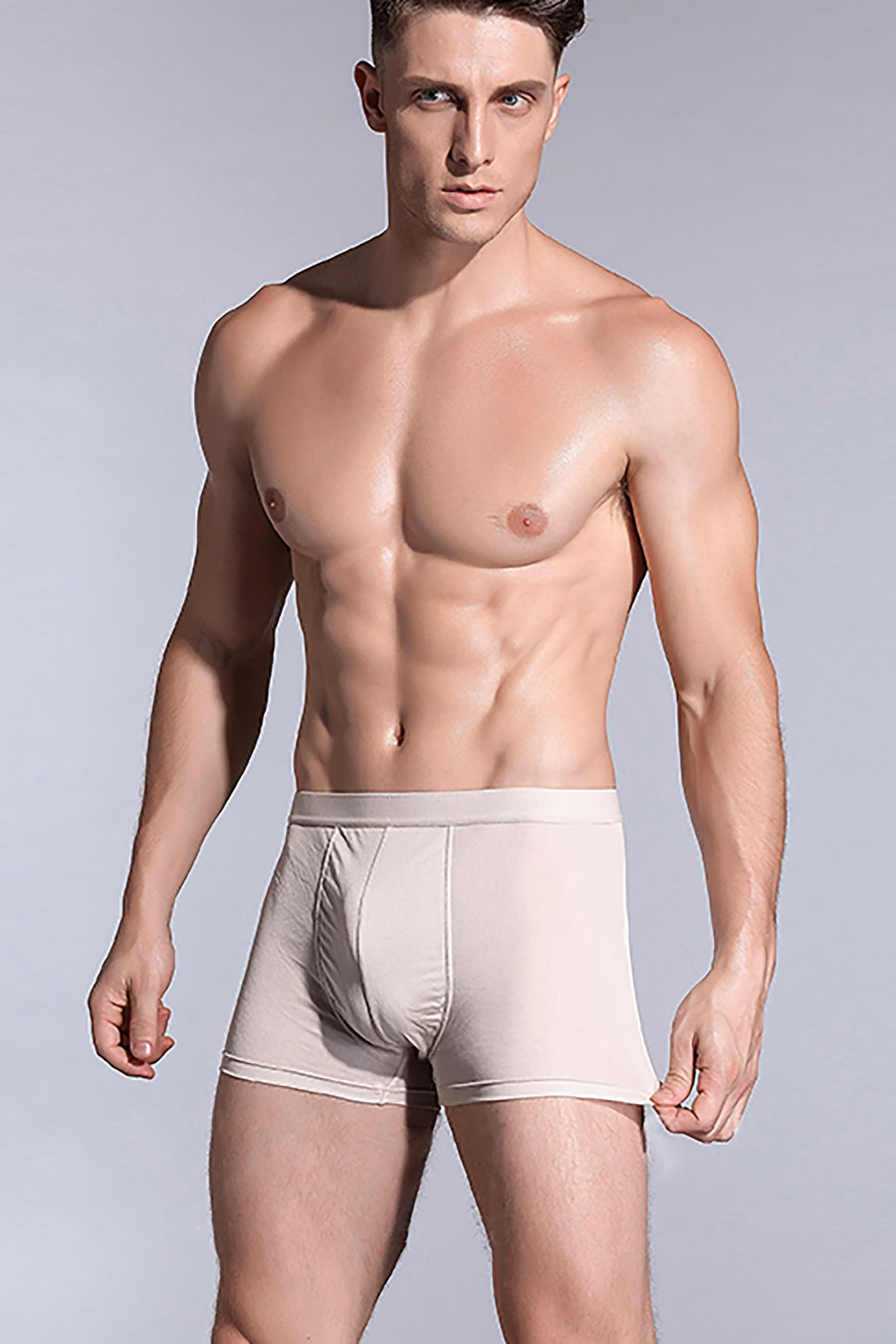 Boxer Ultra Doux et Confortable en Soie pour Hommes