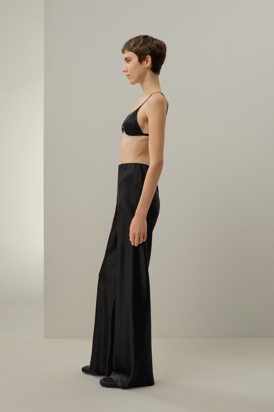Soutien-gorge Triangle en Soie Élastique