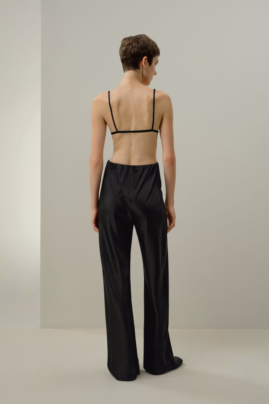 Soutien-gorge Triangle en Soie Élastique