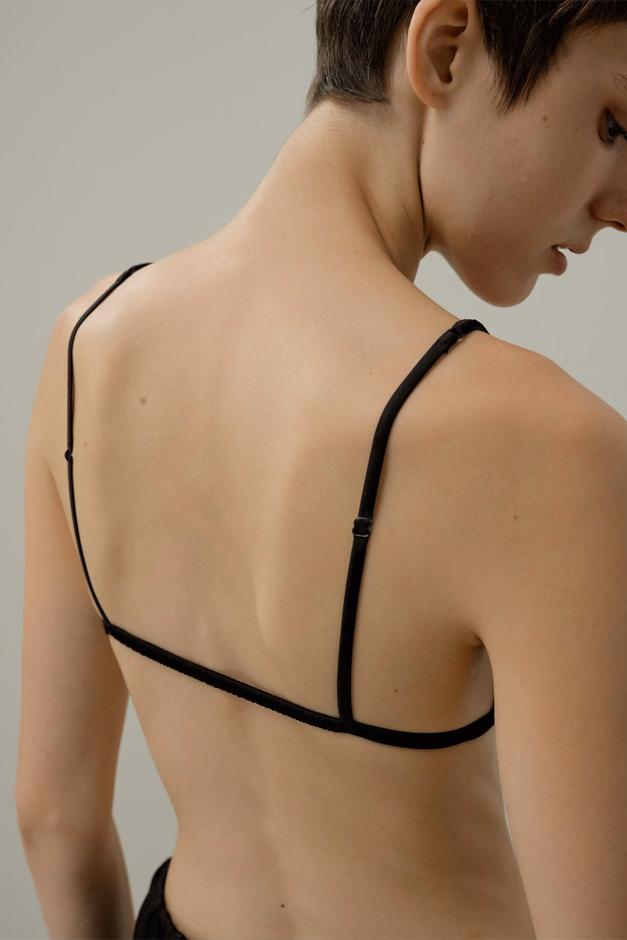 Soutien-gorge Triangle en Soie Élastique