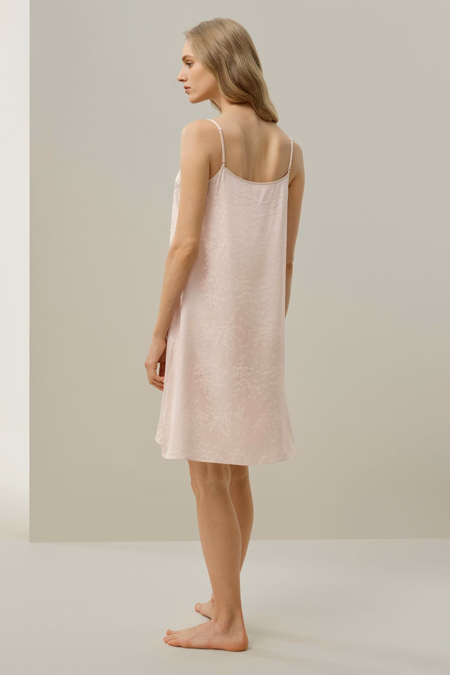 YING Robe de Nuit en Jacquard