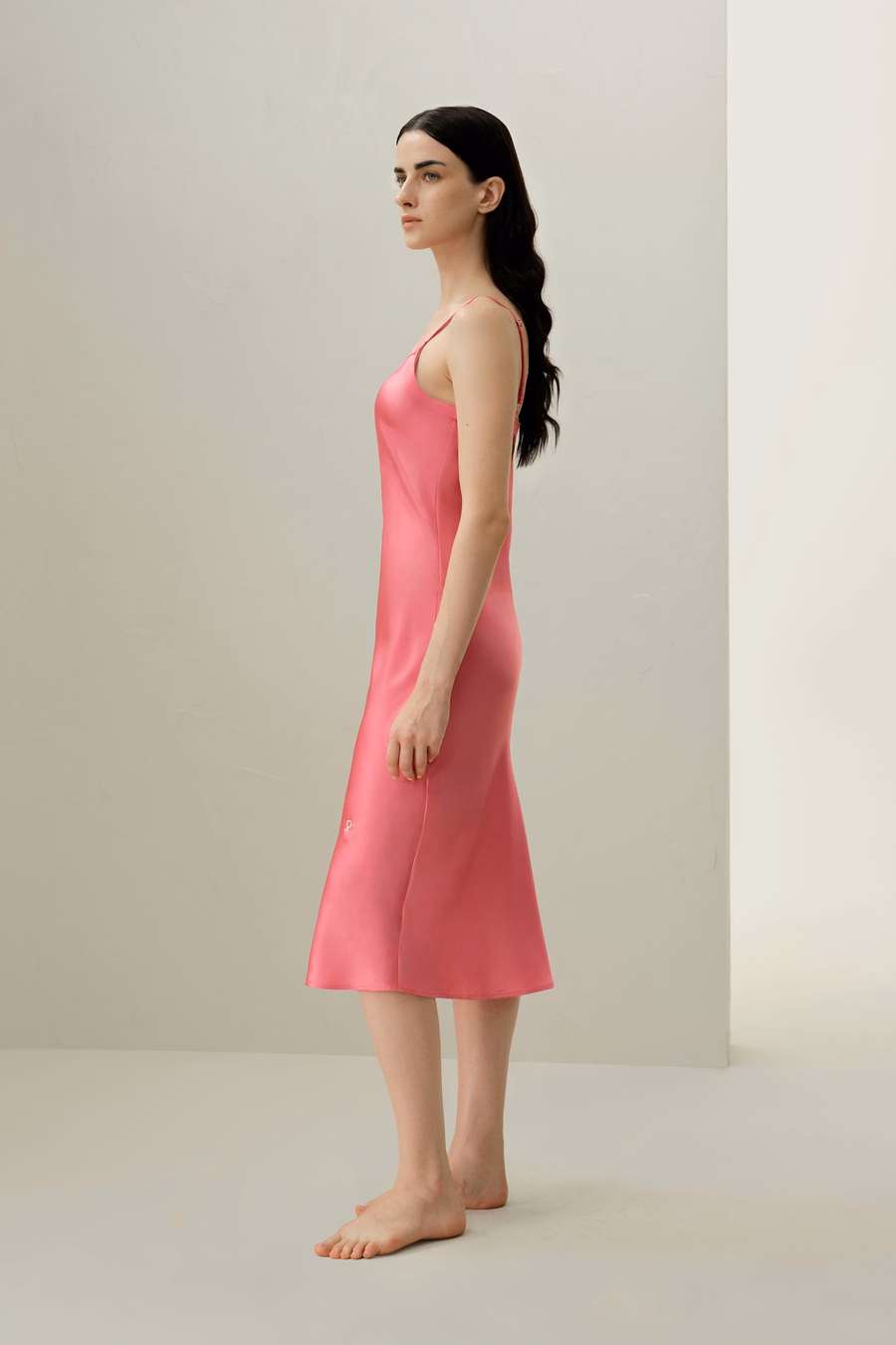 Robe de nuit en soie sur mesure de Hope