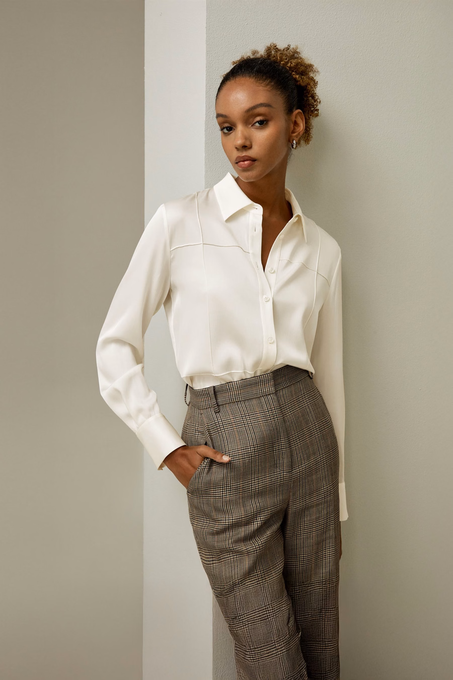 Blouse en Soie Sprezzatura