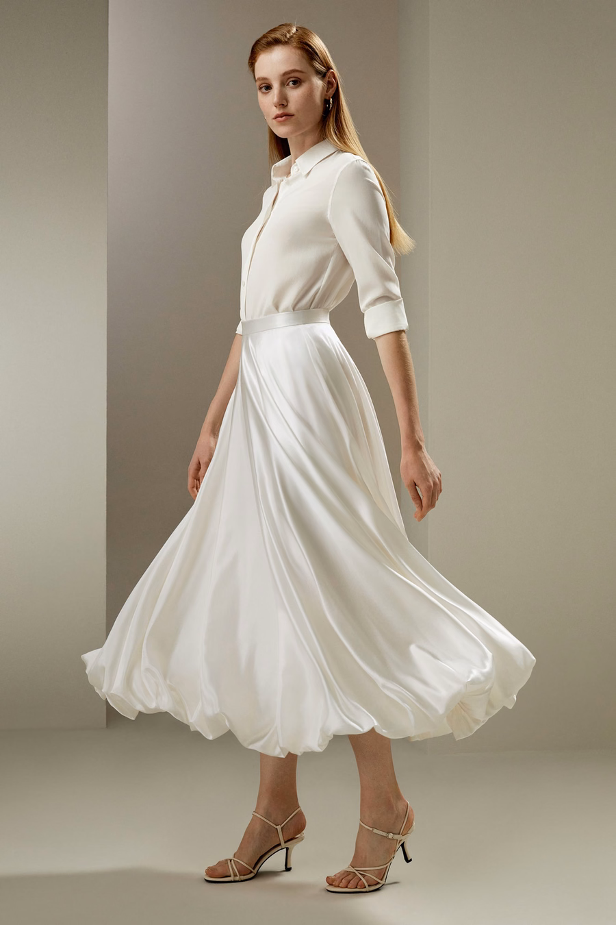 LILYSILK X LYDIA MILLEN Jupe Snowdrop