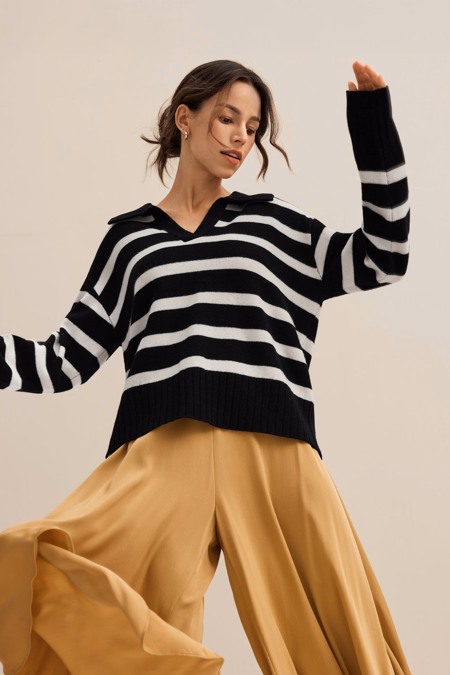 Pull Gilly à rayures
