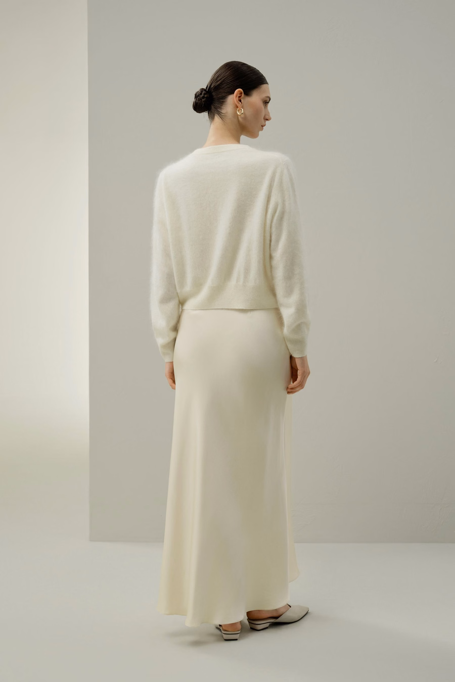 Cardigan en cachemire brossé ultra-doux