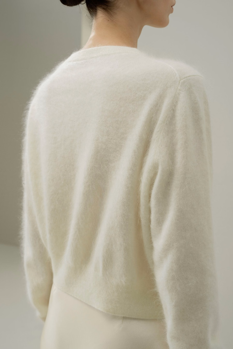 Cardigan en cachemire brossé ultra-doux