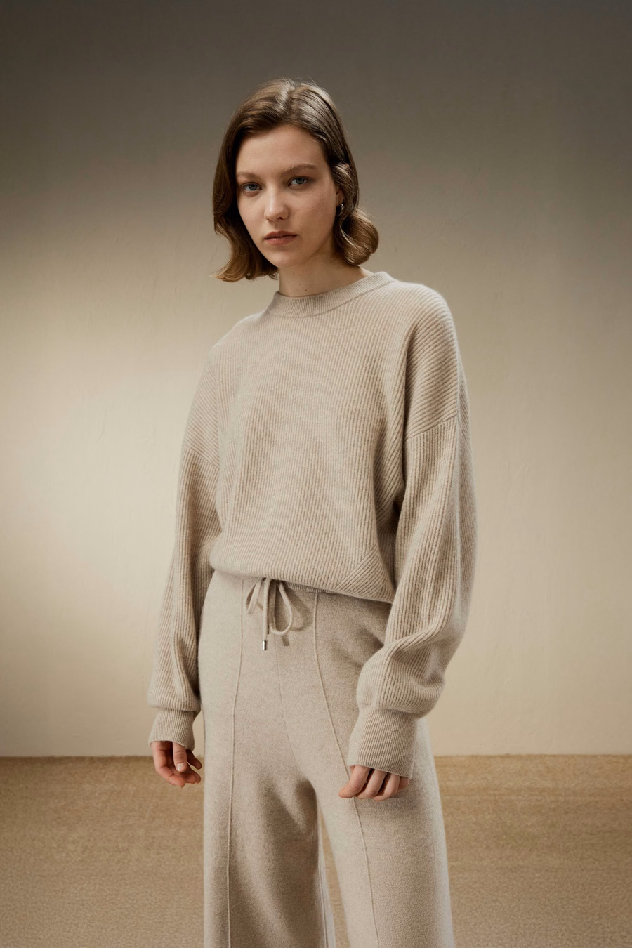 Eshe 2-en-1 Hoodie en cachemire détachable