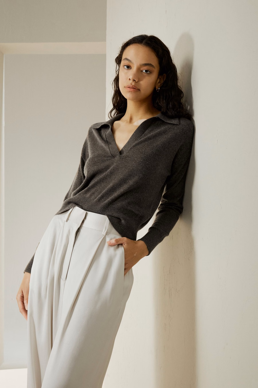 Chandail en cachemire