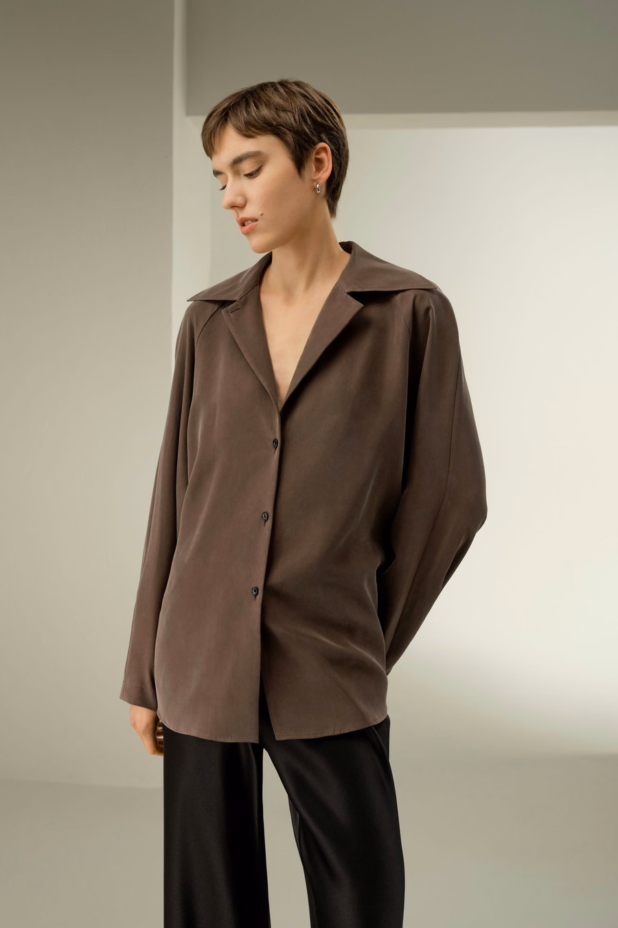 Chemise en Soie Multipositions