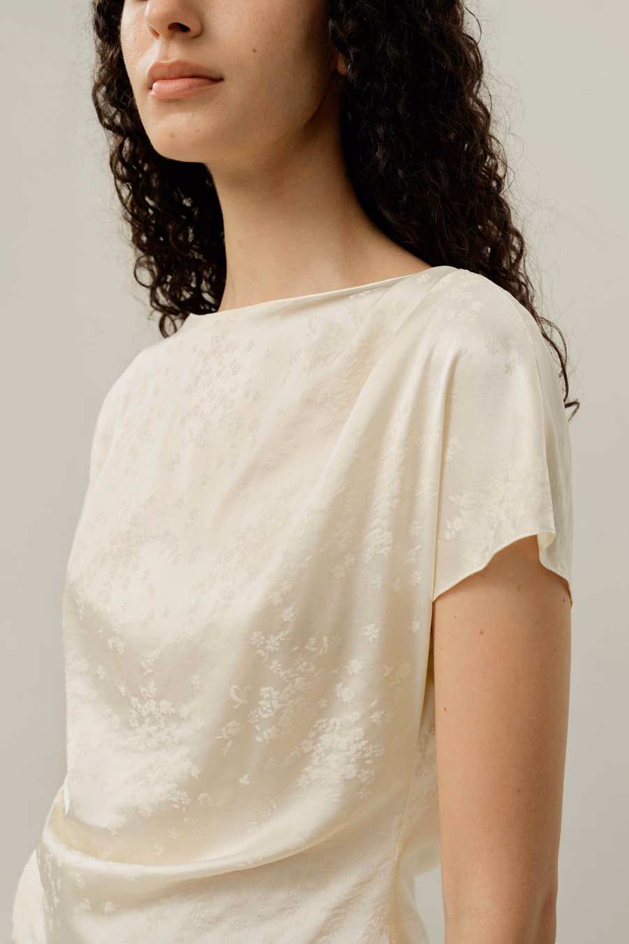 Haut en Soie Jacquard YING
