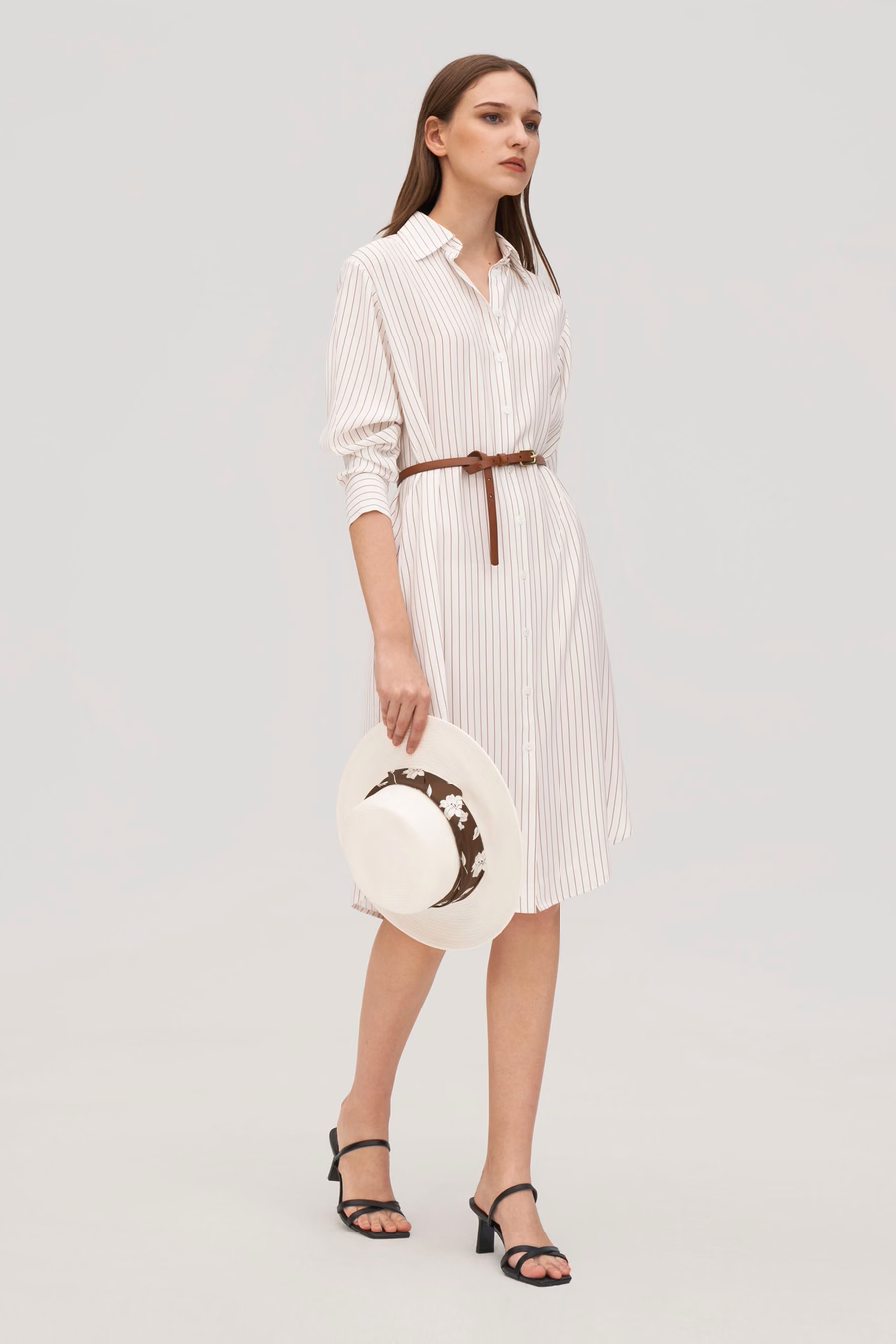 Robe chemise Freesia à rayures