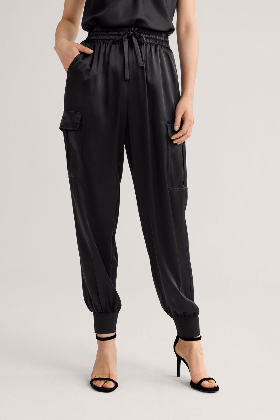 Pantalons en soie safari
