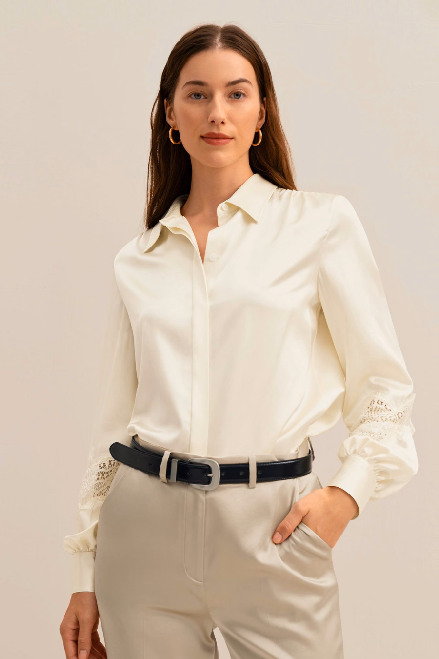 Blouse en dentelle Armeria