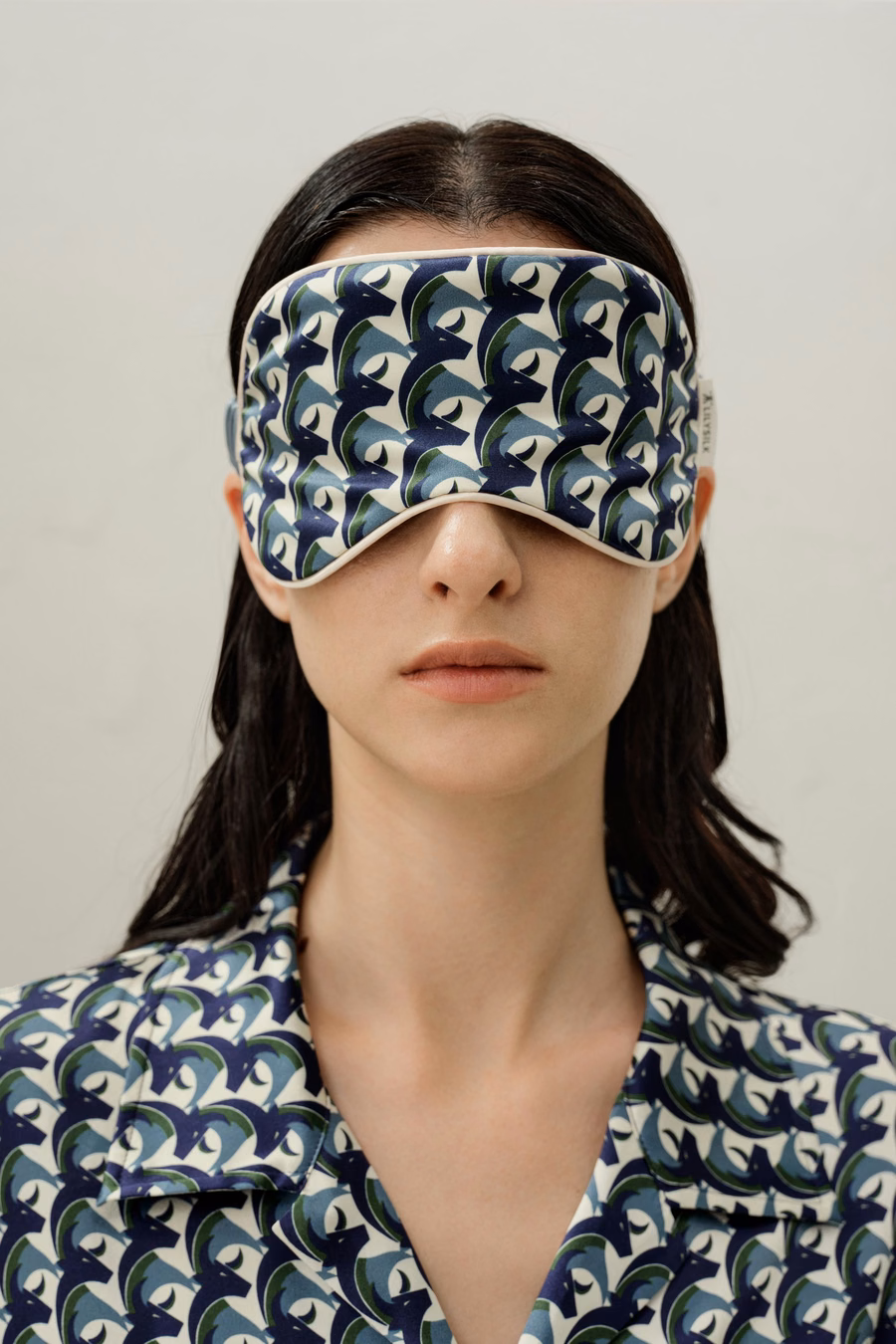 Masque de sommeil en soie du zodiaque Taureau