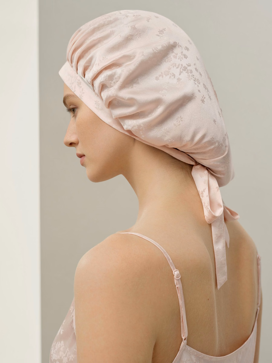 Bonnet de sommeil en jacquard YING